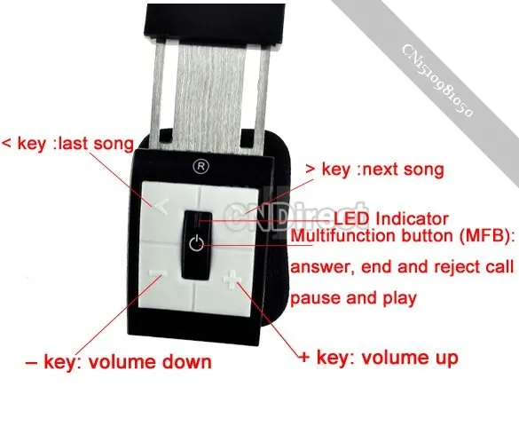 New Wireless Microphone for Laptop/PS3 Bluetooth 2ch Stereo Audio Headset | Электроника