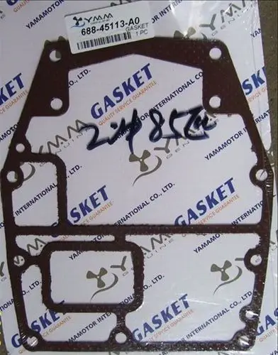 

Free shipping bottom cylinder gasket outboard motor part for Yamaha outboard motor 2 stroke 85 HP boat hook .688-45113-A0