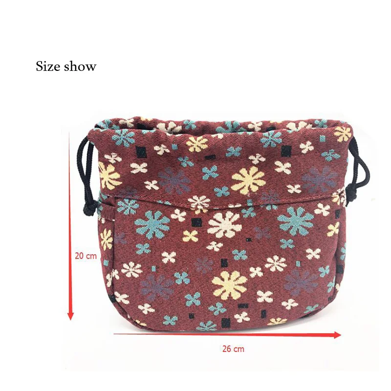 1 inner bag for o swing 2021 Inner Pocket Lining Obag Swing Drawstring Canvas Fabric Handbag Insert | Багаж и сумки