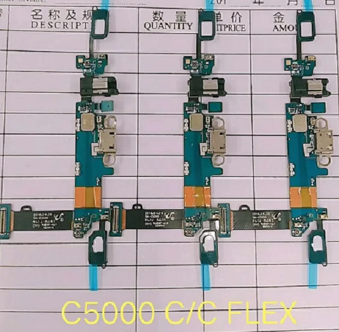 Зарядка Порты и разъёмы аудио разъем для зарядного устройства samsung C5 C5000 зарядки
