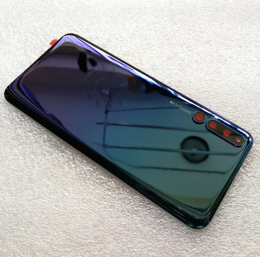 100% оригинал 6 39 &quotдля Huawei Honor magic2 magic 2 Задняя стеклянная крышка батареи задняя