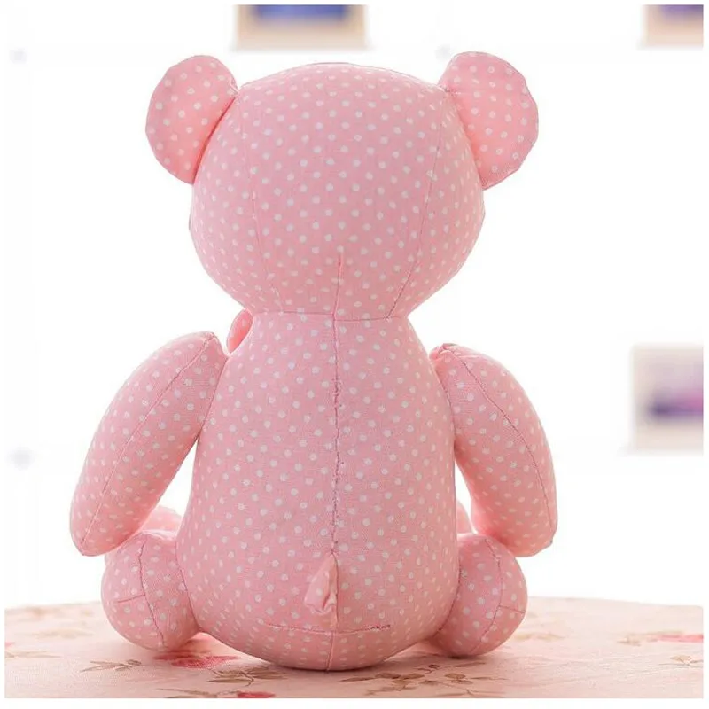 Горячая продажа креативный 30 см сидящий Розовый Медведь DIY медведь Rilakkuma плюшевый