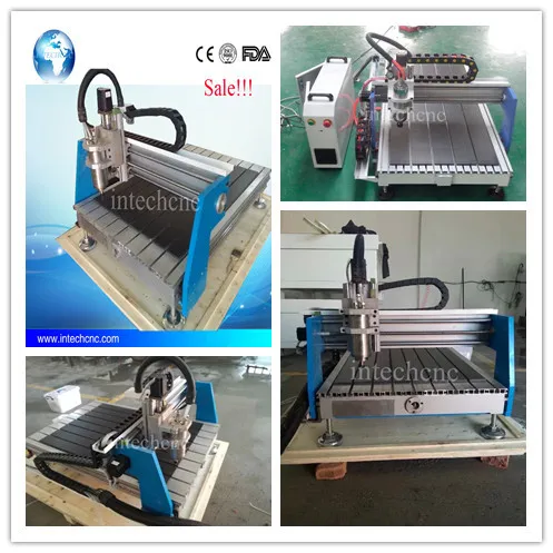 Хорошее рабочее усилие фрезерный станок с ЧПУ Китай LFG6090 Intechcnc Малый плазменной