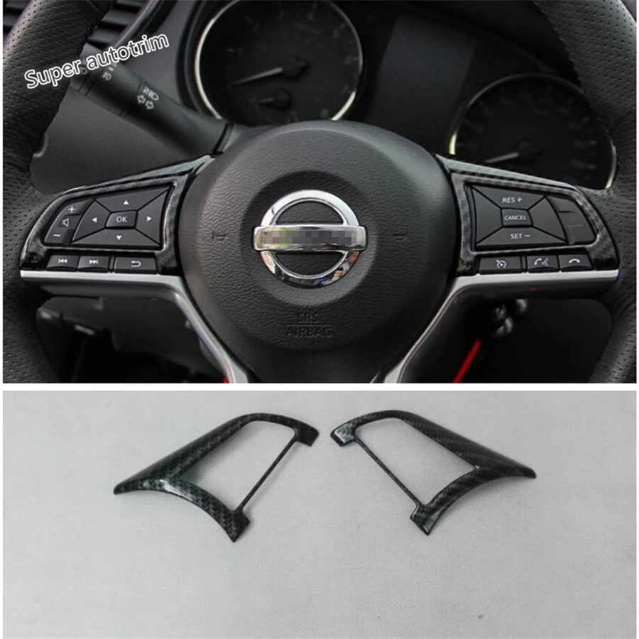 Аксессуары Lapetus накладка на руль подходит для Nissan Teana Altima 2019 2020/углеродное волокно