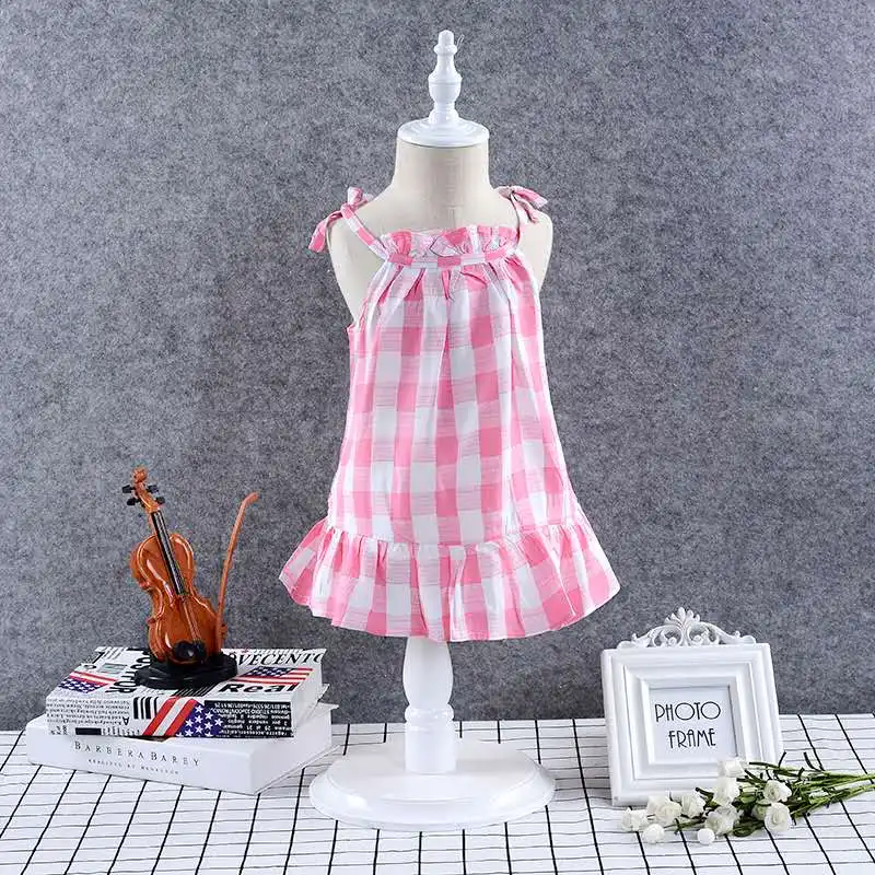Детские платья для девочек Летняя мода дети Костюмы s девочки платье принцессы 2 3