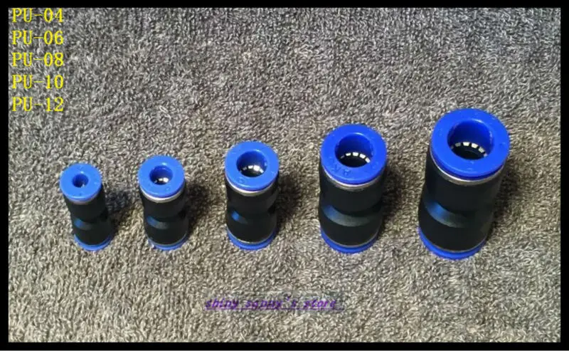 30Pcs/Lot PU12 12mm Push In Pipe Air Pneumatic One Touch Fittings Quick Connectors Brand New | Обустройство дома
