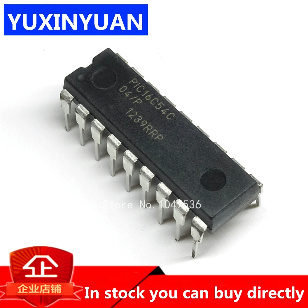 PIC16C54C-04/P PIC16C54C 16C54C DIP18 IC MCU 8BIT 768B OTP 18DIP интегральная схема IC один чип Лучшие продажи 5 шт./лот