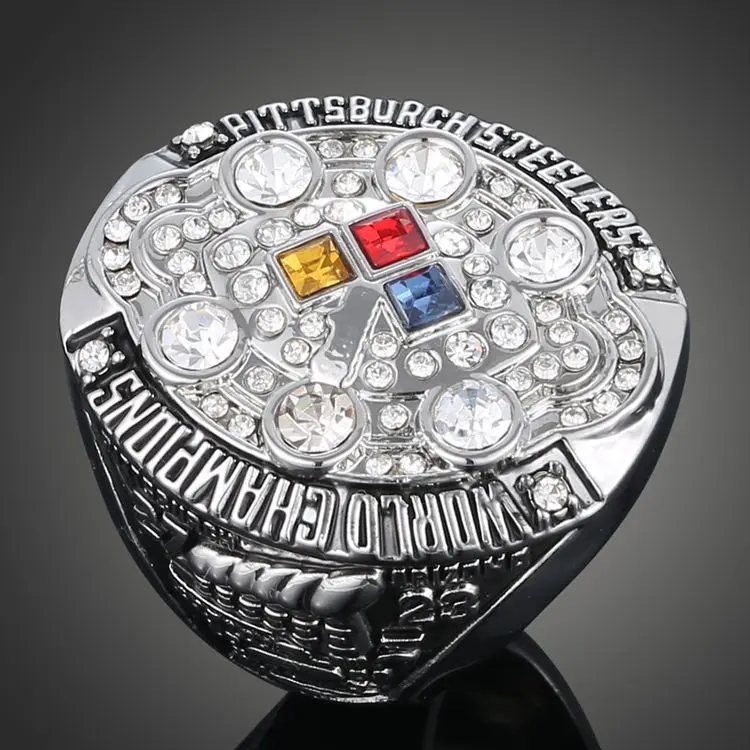 2008 Pittsburgh Steelers Super Bowl Чемпионат Кольцо Для Любителей Спорта | Украшения и