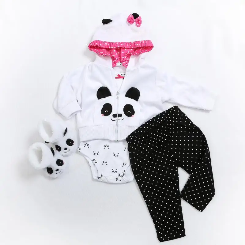 Одежда для кукол Пижама подходит мальчиков и девочек 45 48 см 58 60 Bebes reborn bonecas