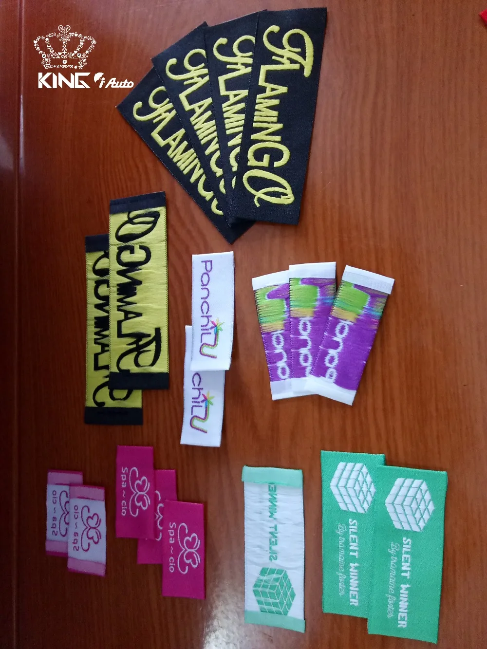 Тканые этикетки на заказ дизайн/атласная лента Размер в разрезе и рулоне/одежда