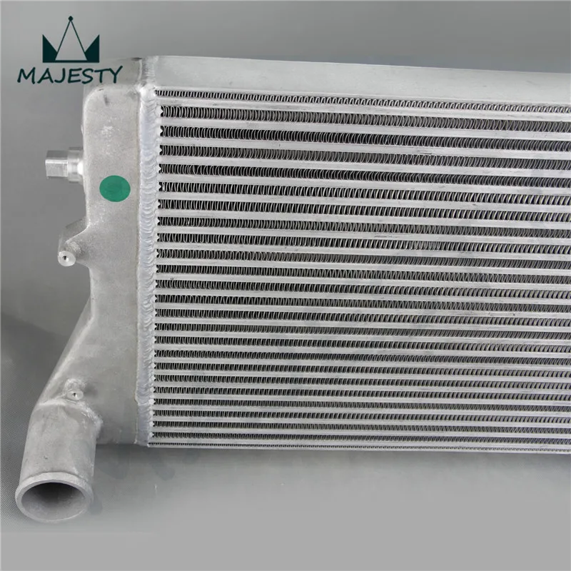 Интеркулер + силиконовый шланг/труба/трубопровод (Версия 2) для VW 06 10 GTI Golf Turbo V MK5 2 0