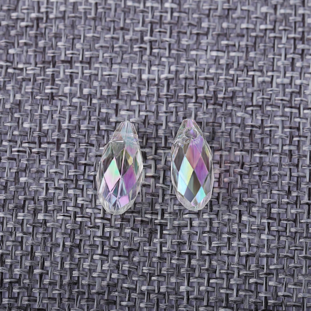 100 шт./лот прозрачные граненые бусины для самостоятельного изготовления