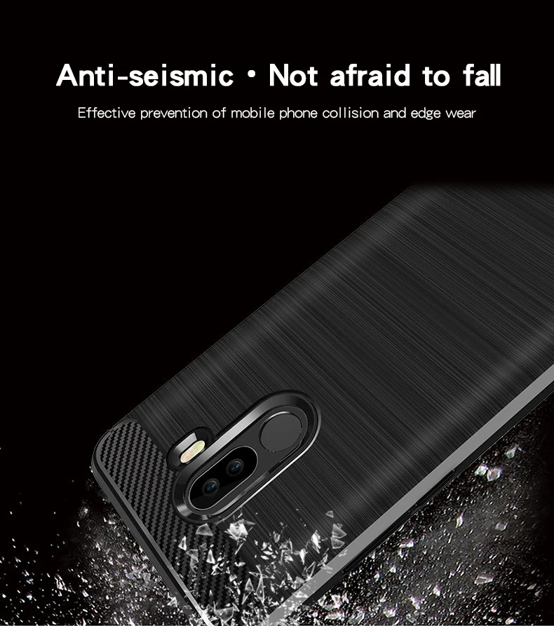 Чехол MOFI для Xiaomi Pocophone F1 силиконовый мягкий чехол из ТПУ телефона Poco Fi в Индии