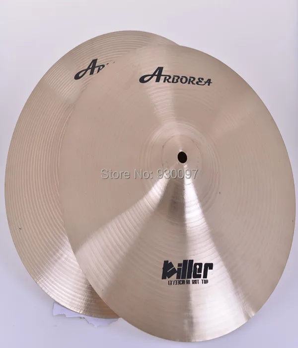 

Dragon 13"HI-HAT cymbal,hand made professional CYMBAL ,B20 cymbal for sale