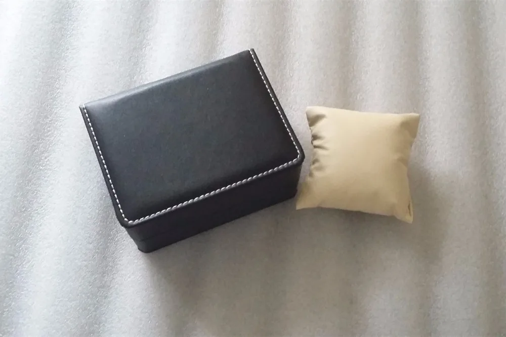 Оптовая продажа коробка для хранения часов из искусственной кожи Черный Дисплей