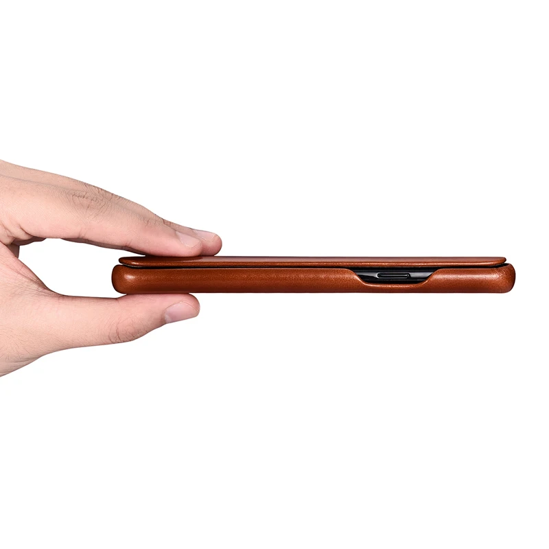 Чехол для Samsung S9/S9 Plus винтажный полностью закрытый ручная работа натуральная кожа
