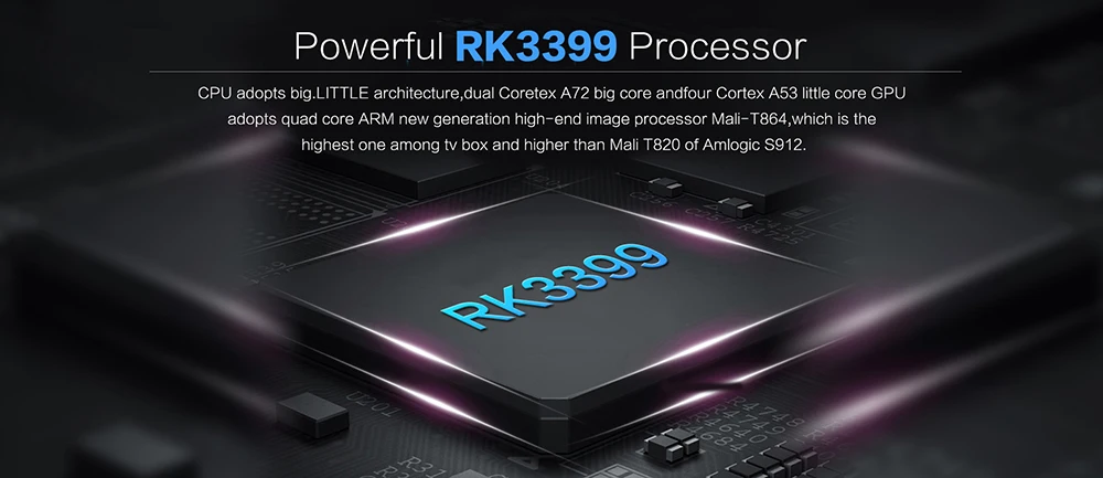 Magicsee N6 Max tv Box Android 7,1 Rockchip3399 4 Гб DDR4 32 Гб 5G WiFi 1000 Мбит/с LAN Bluetooth 4,1 4K телеприставка медиаплеер