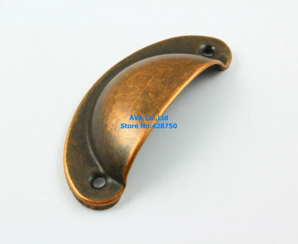 Античная Медная ручка для мебели 20 шт. шкафа ювелирных изделий корпуса выдвижной