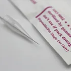 Одноразовые Иглы для перманентного макияжа, 50 шт.лот, для татуажа бровей