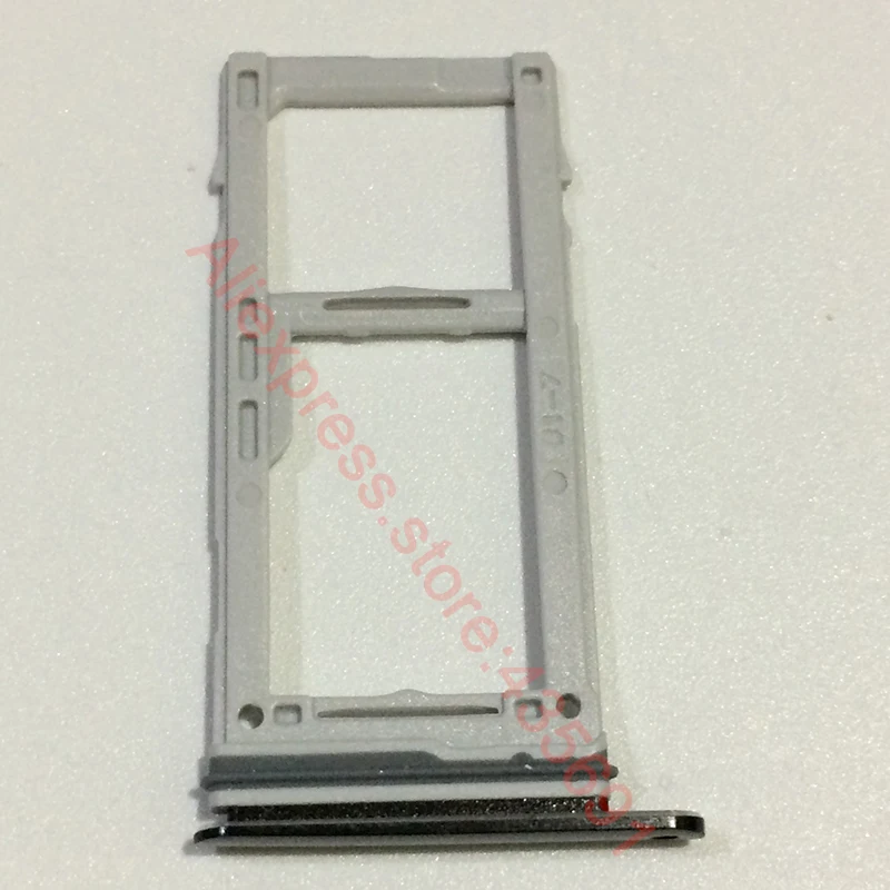 100 шт./лот Две сим-карты лоток Слот с Micro SD Card Holder разъем для samsung Galaxy S9 S9 плюс мобильный телефон Запчасти