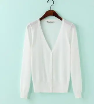 MLXSLKY супер тонкий женский кардиган свитер Женский Плюс Размер Весна и лето