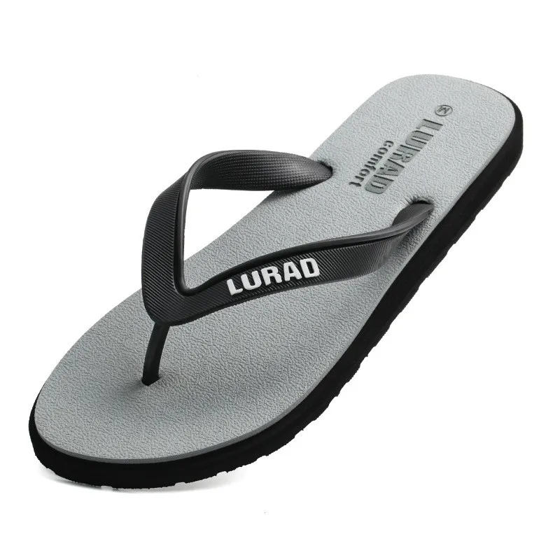 

Big Size Fretwork Casual Flip Flops Men Drag Crust Non-Slip Comfortable Beach Male Concise Outdoor Clip Feet Cool Slippers