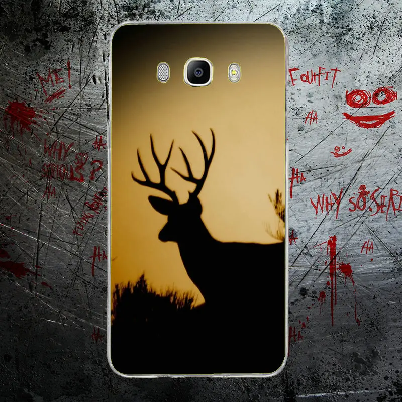 Browning охотничья голова оленя для samsung Galaxy J1 J2 J3 J5 J7 A3 A5 A7, Мягкие силиконовые ТПУ чехлы для мобильных телефонов