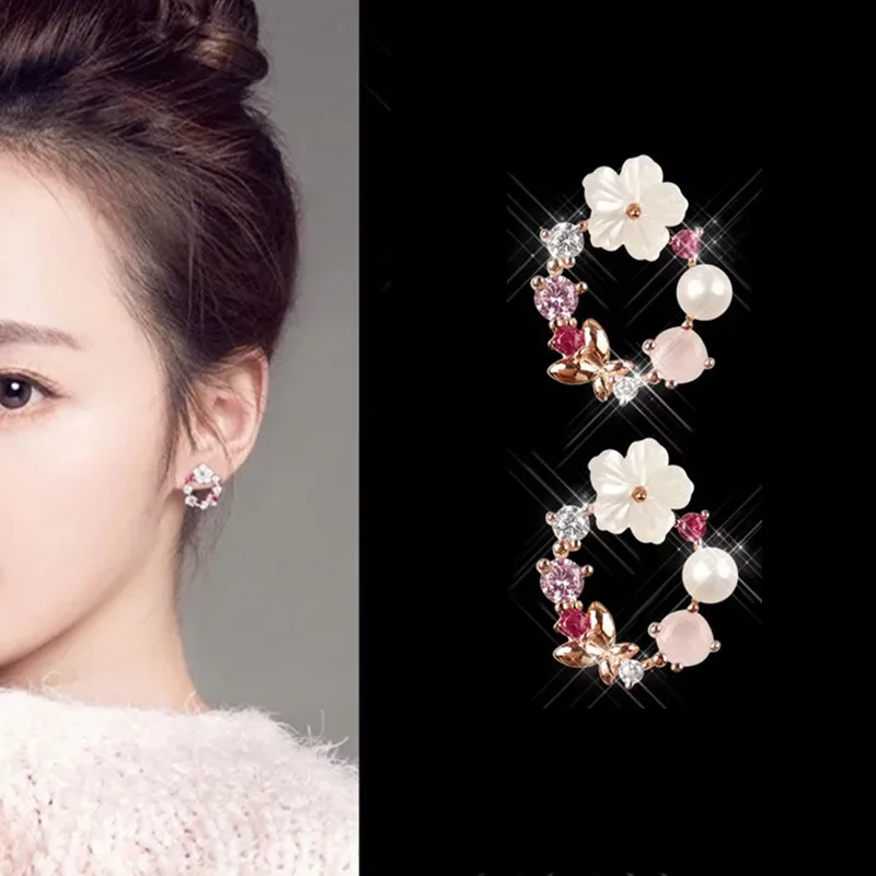 Женские длинные висячие серьги 27 видов корейские с имитацией жемчуга ювелирные