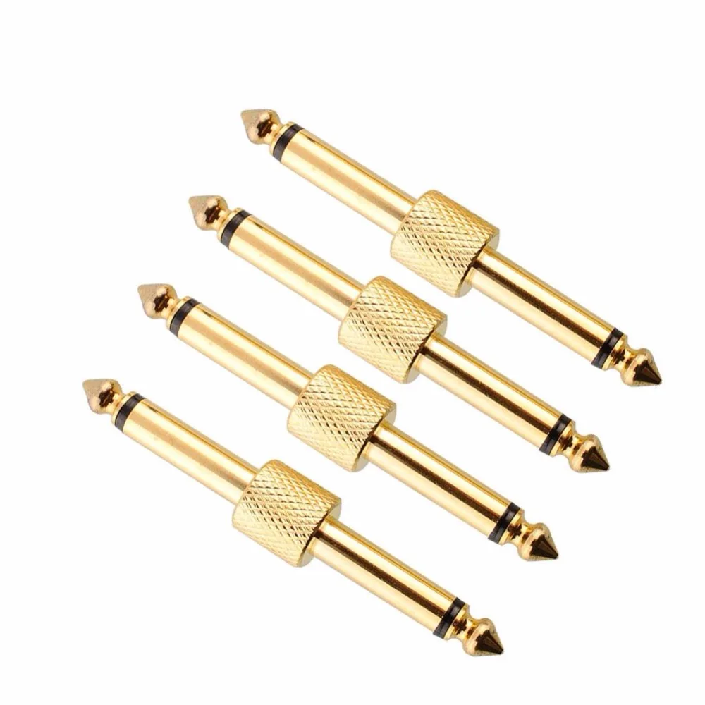 4 шт. гитарный эффект педали преобразует соединитель прибора разъем адаптера