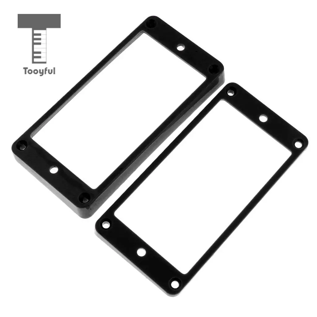 2 шт. пластиковые детали для электрогитары|dual humbuckers|humbucker pickuppickup mounting ring |