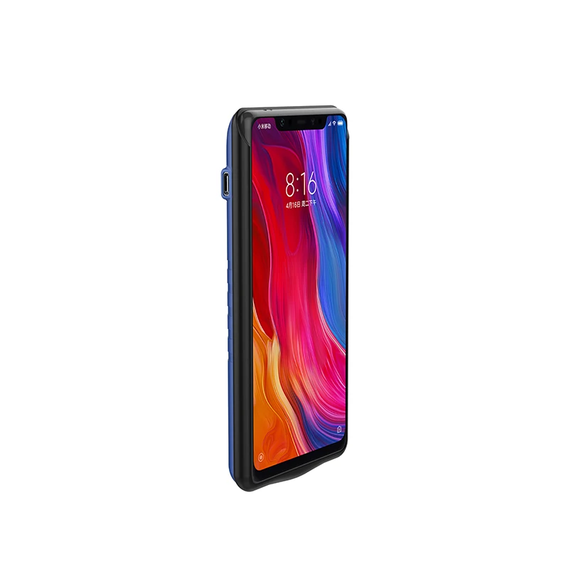 Модный резервный зарядный блок питания для Xiaomi Mi 8 8se портативный 6800 mAh