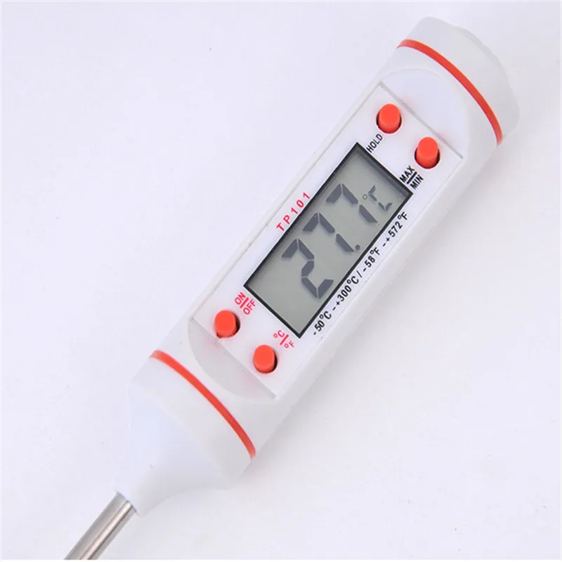Digital Probe Meat Thermometer Kitchen Cooking BBQ Food Stainless Steel Foldable | Дом и сад