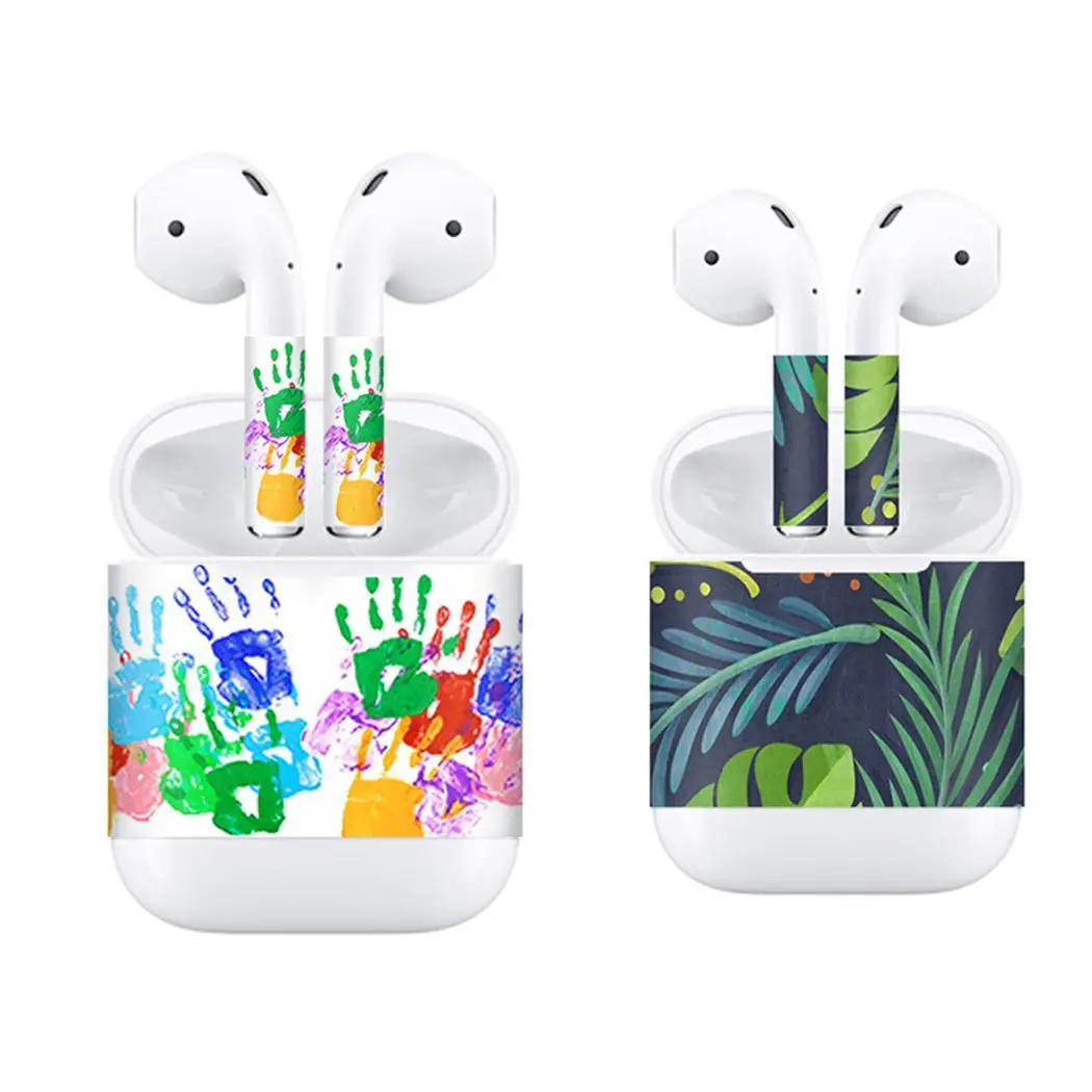 AirPods чехол наклейка на коробку DIY индивидуальные наушники виниловая кожа для