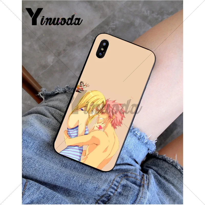 Yinuoda Аниме Манга Сказочный хвост клиент высокий чехол для телефона для Apple iPhone 8 7 6 6S Plus X XS MAX 5 5S SE XR 11 11pro 11promax