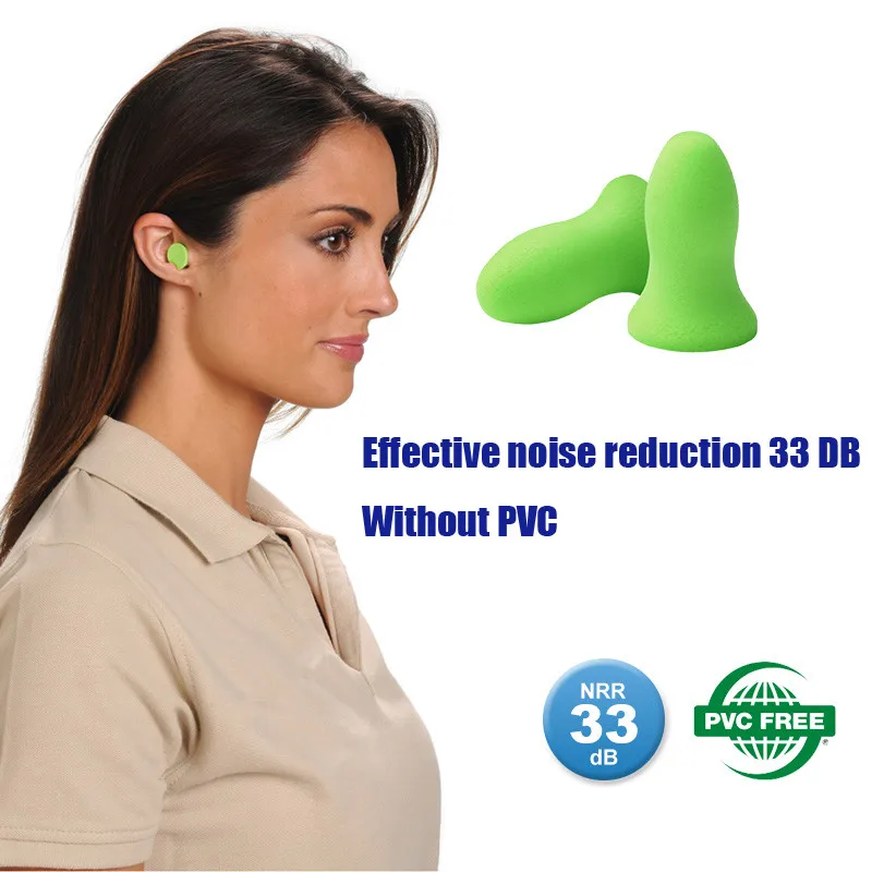 5 пар Новые мягкие поролоновые беруши для путешествий защита от шума