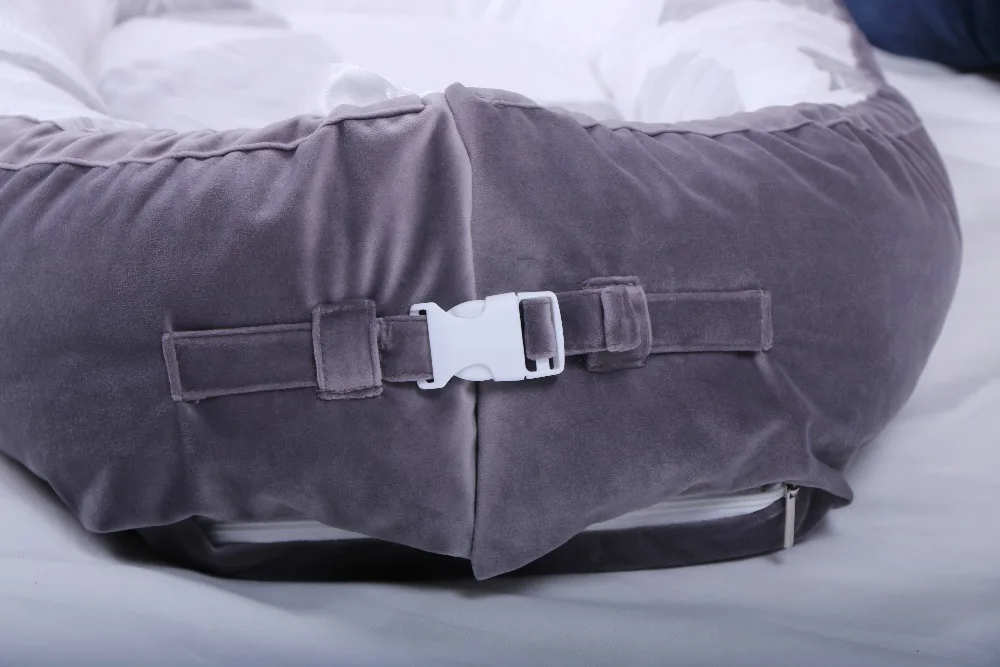 Портативная детская бионическая кровать Bebe SLEEP POD Младенческая дорожная кроватка хлопок Новорожденный матрас BabyNest обновленная кровать-гнездо