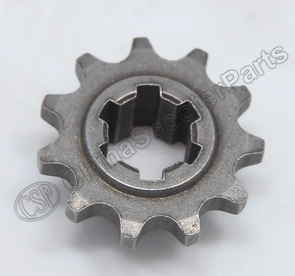 T8F 11 13 14 17 19 20 Tooth 11T 13T 14T 17T 19T 20T front sprocket 2 stroke 47cc 49cc mini moto pocket atv dirt bike