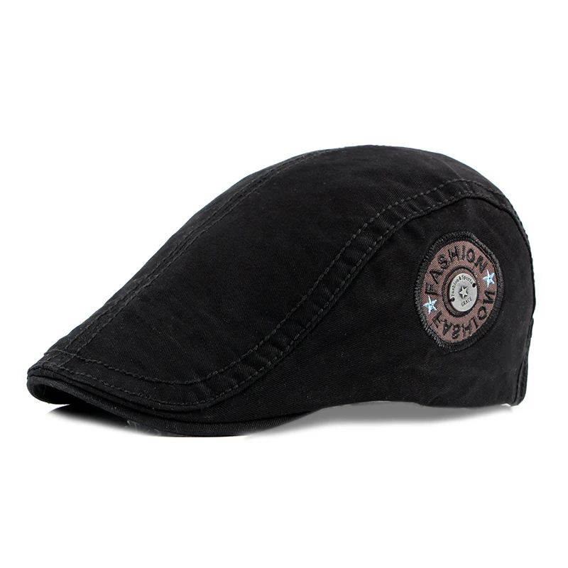 Шапки Idopy мужские и женские хлопковые всесезонные модные с вышивкой в виде плюща