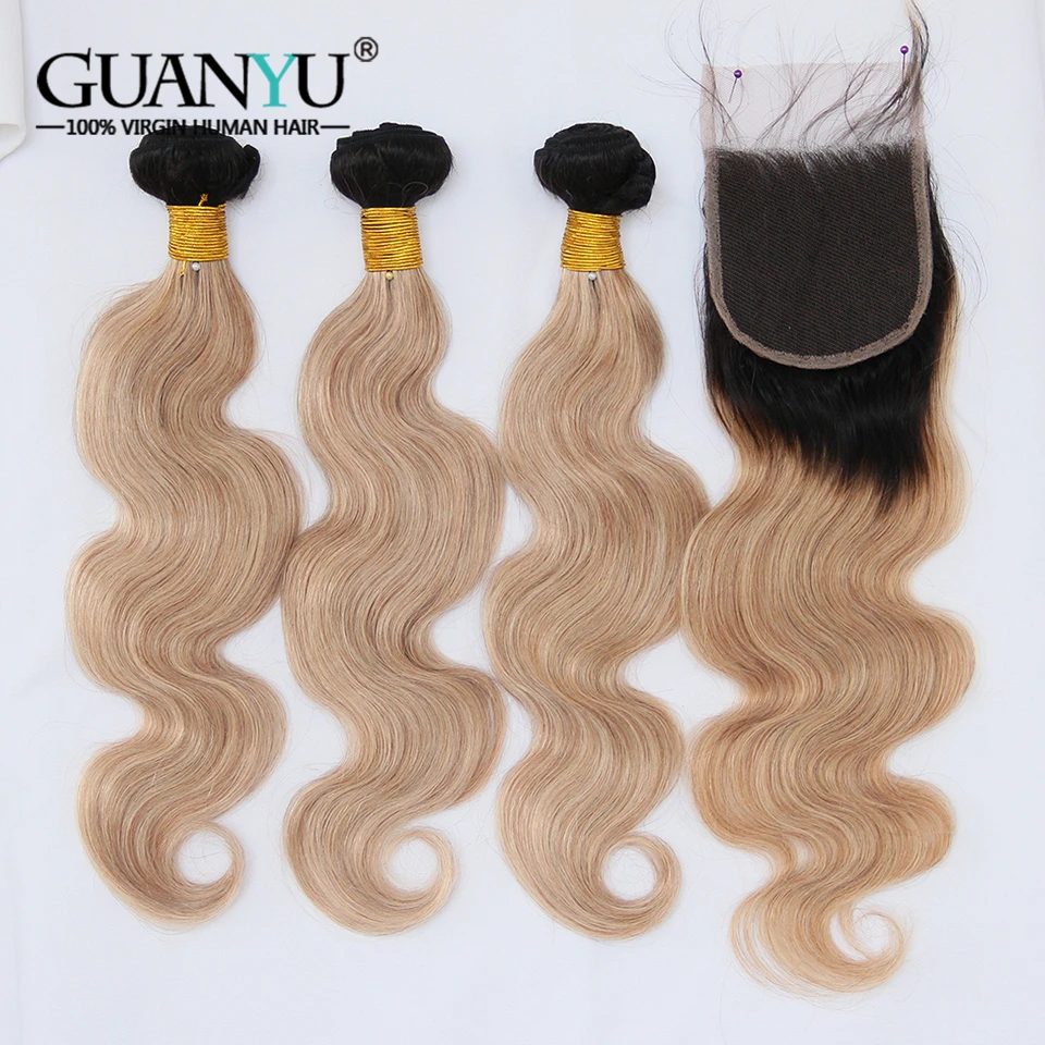 Guanyuhair 8A индийские волнистые человеческие волосы Remy для наращивания 3 пучка с
