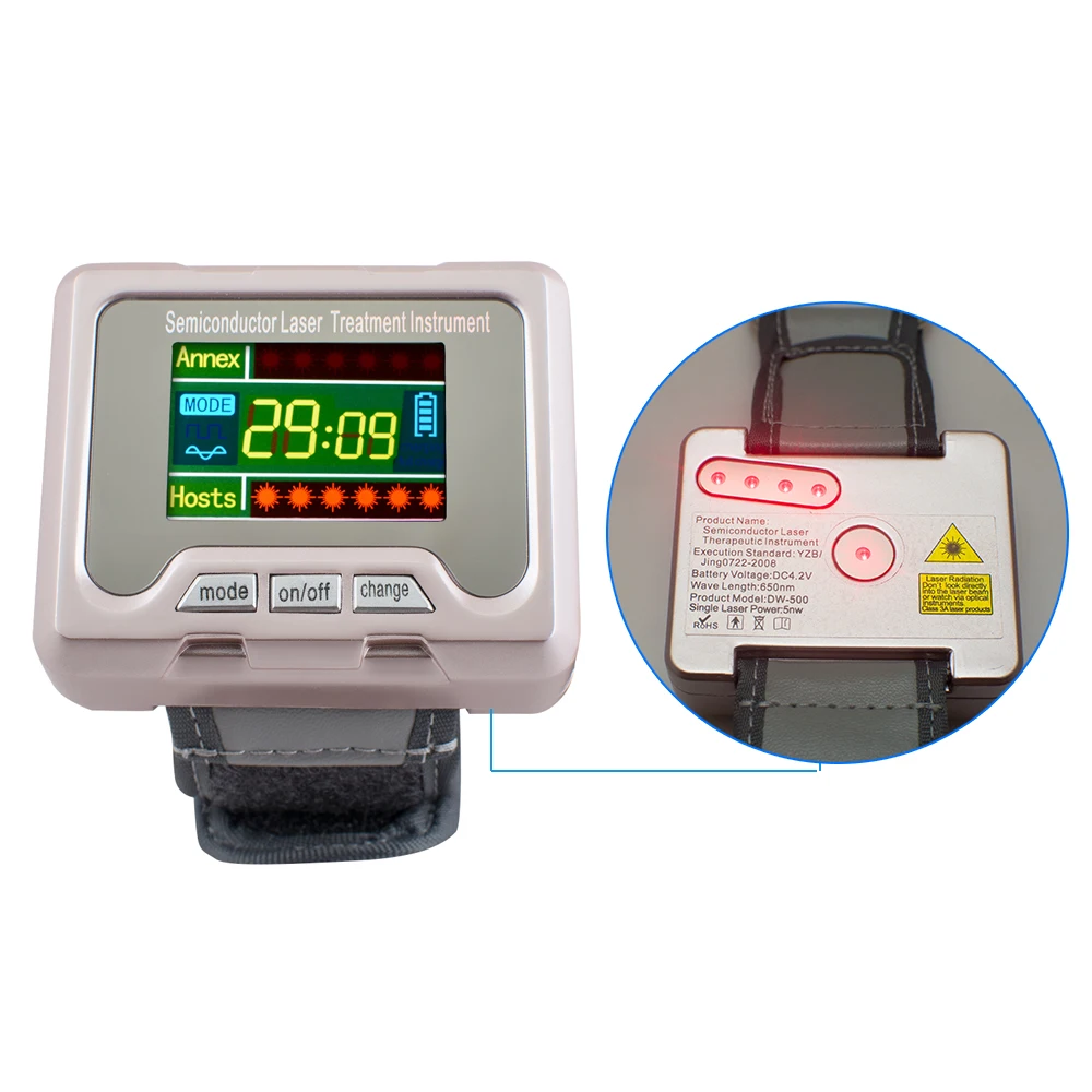 Наручные часы 650 мм три тенниса полупроводниковое поле против ринита для носа