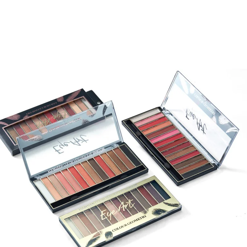 

14 Colors Professional Matte Shimmer Eyeshadow Palette Makeup Waterproof Long Lasting Eye Shadow Charming Cosmetics