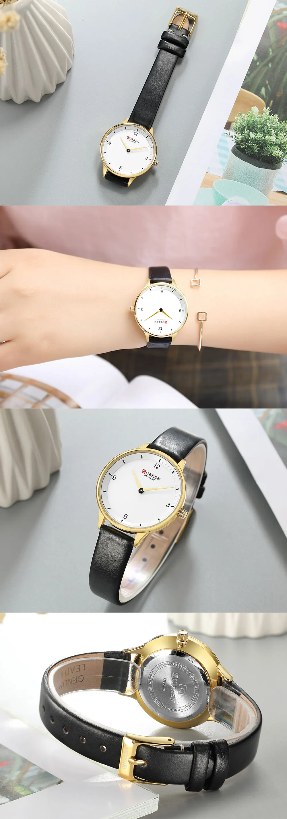 CURREN Women's Watches Fashion Ladies Watches For Women Bracelet Clock Dress Wristwatch Luxury Relogio Feminino Saati