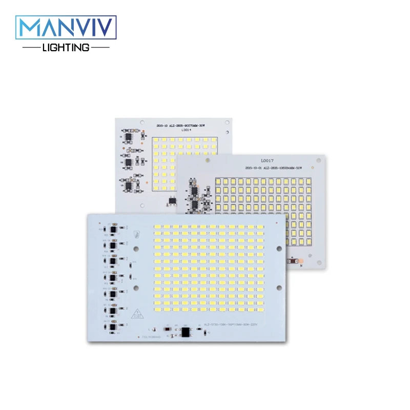 Светодиодный чип DIY светодиодный Лампа накаливания SMD 20 Вт 30 50 свет шарик AC 230 В 220