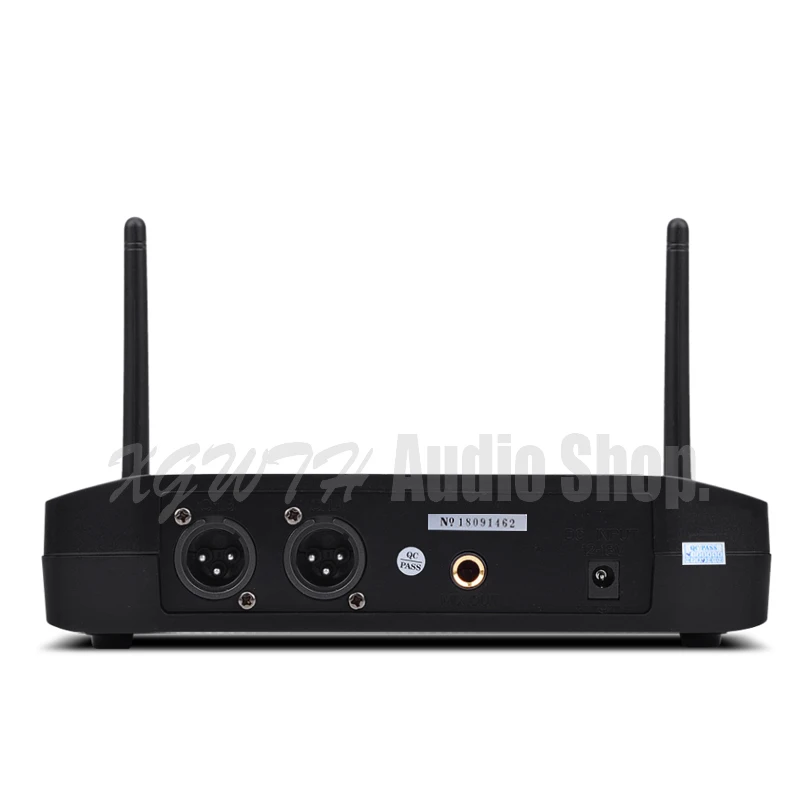 UHF GLXD4 Караоке ручной музыкальный инструмент Bodypack беспроводной микрофон 2 канала