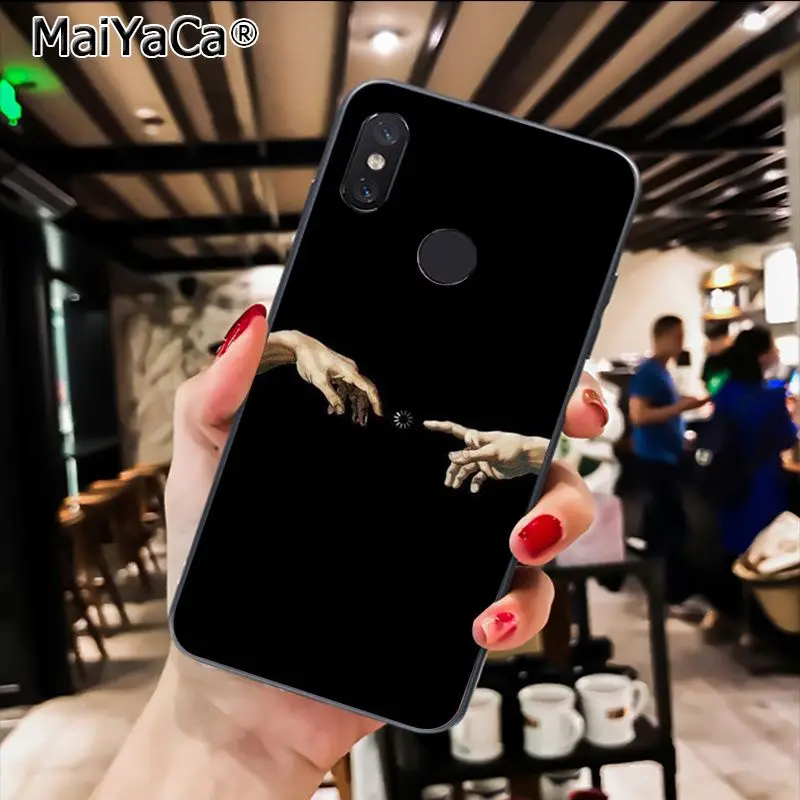 MaiYaCa Винтаж штукатурка статуя Давида эстетическое искусство ч для Xiaomi Redmi8 4X 6A 5A 7ARedmi5 5Plus Note4 5 7 A1 A2Lite