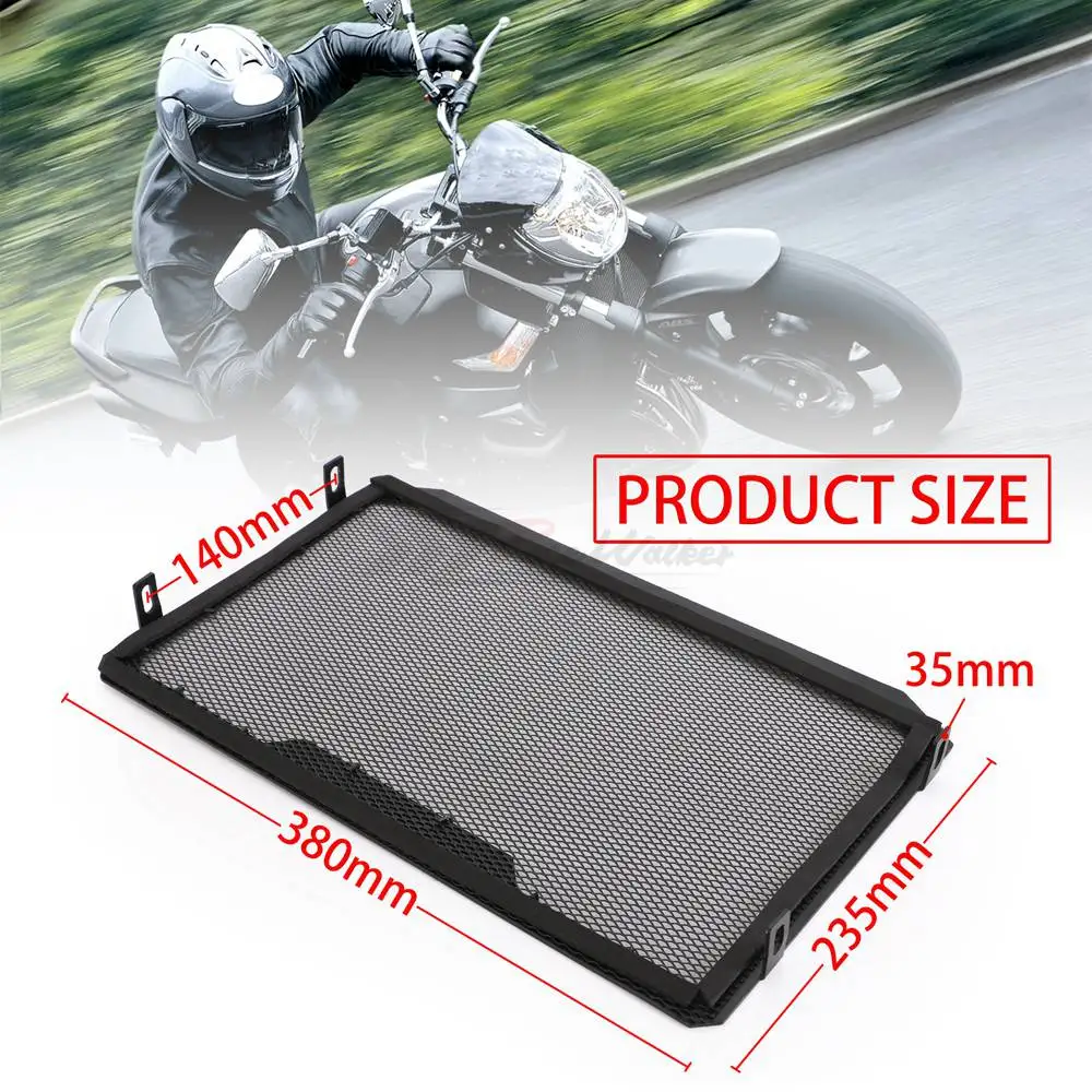 Мотоциклетная Черная решетка радиатора защитная гриль крышка для SUZUKI GSR 400/600 GSR400