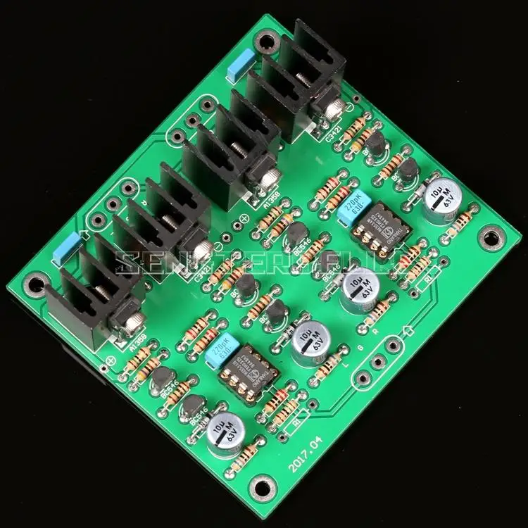 

Плата усилителя для наушников SAC-K1000, чистый класс A, монтажная плата Hi-Fi предусилитель