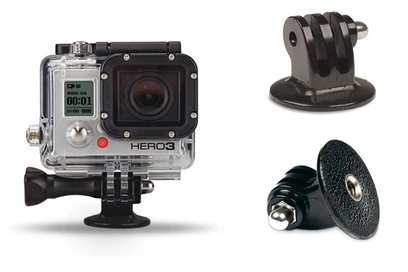 Для экшн-камеры Hero 4 3 SJ4000 SJ5000 адаптер крепления 1/4 винт для штатива монопода