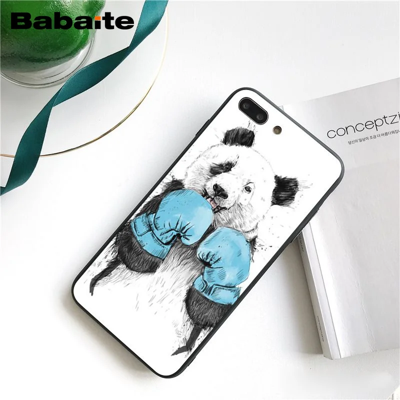 A7 Babaite панда Dab на EM чехол для телефона для iphone 11 Pro 11Pro Max 5 5Sx 6 7plus 8 8Plus X XS MAX XR - Цвет: A7
