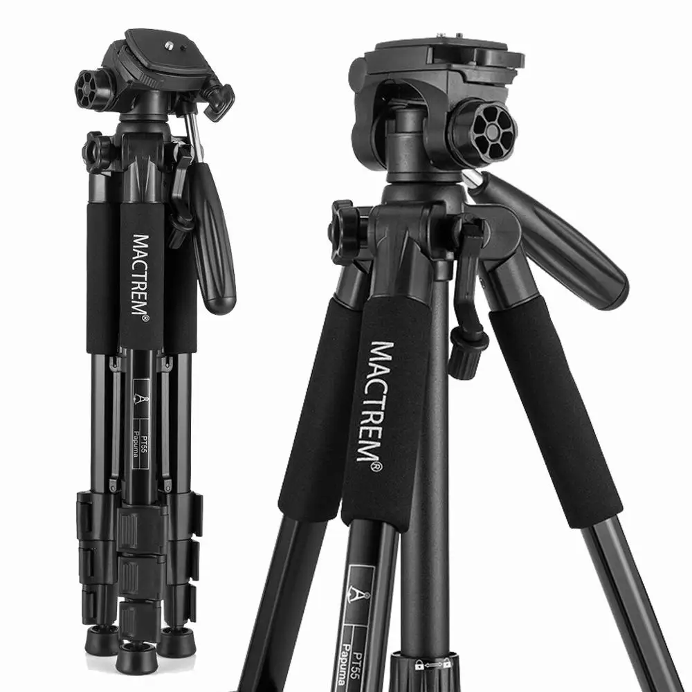 MACTREM дорожный штатив для камеры легкий алюминиевый DSLR SLR Canon Nikon Sony Olympus DV с сумкой